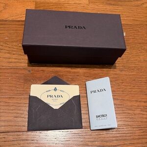Prada Eyewear Sunglasses Box with Original Box Candy – Authentic
